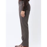 クロスストレッチ裏起毛 スリムフィット ノータックスラックス | TAKA-Q MEN | 詳細画像7