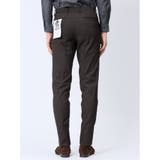 クロスストレッチ裏起毛 スリムフィット ノータックスラックス | TAKA-Q MEN | 詳細画像7 