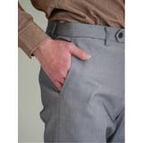 クロスストレッチ スリムフィット ノータックスラックス カルゼライトグレー | TAKA-Q MEN | 詳細画像8