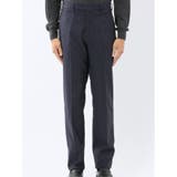 クロスストレッチ裏起毛 スリムフィット ノータックスラックス | TAKA-Q MEN | 詳細画像6