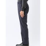 クロスストレッチ裏起毛 スリムフィット ノータックスラックス | TAKA-Q MEN | 詳細画像7