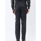 クロスストレッチ裏起毛 スリムフィット ノータックスラックス | TAKA-Q MEN | 詳細画像8