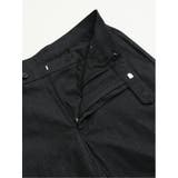 クロスストレッチ スリムフィット ノータックスラックス デニム黒 | TAKA-Q MEN | 詳細画像10 