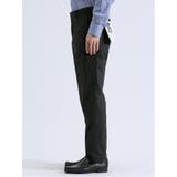 クロスストレッチ スリムフィット ノータックスラックス デニム黒 | TAKA-Q MEN | 詳細画像6 