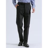 05黒 | クロスストレッチ スリムフィット ノータックスラックス デニム黒 | TAKA-Q MEN