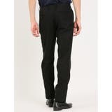 スーパーストレッチ スリムフィット ノータックスラックス カルゼ黒 | TAKA-Q MEN | 詳細画像7