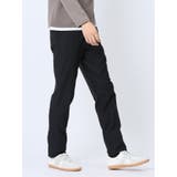 75紺 | スーパーストレッチ裏起毛 スリムフィット ノータックスラックス ピケ紺 | TAKA-Q MEN