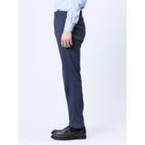 スーパーストレッチ スリムフィット ノータックスラックス カルゼダルブルー | TAKA-Q MEN | 詳細画像6