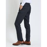 スーパーストレッチ スリムフィット ノータックスラックス カルゼ紺 | TAKA-Q MEN | 詳細画像2 