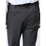 ストレッチ裏起毛 スリムフィット ノータックスラックス ピンヘッド | TAKA-Q MEN | 詳細画像9 
