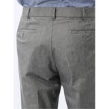 リネン混ストレッチ スリムフィット ノータックスラックス | TAKA-Q MEN | 詳細画像10