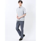 リネン混ストレッチ スリムフィット ノータックスラックス | TAKA-Q MEN | 詳細画像15