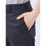 リネン混ストレッチ スリムフィット ノータックスラックス | TAKA-Q MEN | 詳細画像29
