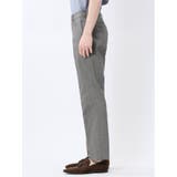 リネン混ストレッチ スリムフィット ノータックスラックス | TAKA-Q MEN | 詳細画像7