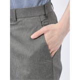 リネン混ストレッチ スリムフィット ノータックスラックス | TAKA-Q MEN | 詳細画像9