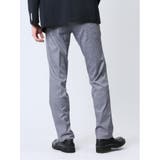 デニム調ストレッチ スリムフィット ノータックスラックス | TAKA-Q MEN | 詳細画像3