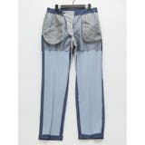 TechDenim スリムフィット ノータックパンツ 青(セットアップ可能) | TAKA-Q MEN | 詳細画像12