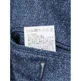 TechDenim スリムフィット ノータックパンツ 青(セットアップ可能) | TAKA-Q MEN | 詳細画像14
