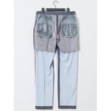 TechDenim スリムフィット ノータックパンツ 紺(セットアップ可能) | TAKA-Q MEN | 詳細画像11