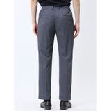 TechDenim スリムフィット ノータックパンツ 紺(セットアップ可能) | TAKA-Q MEN | 詳細画像8
