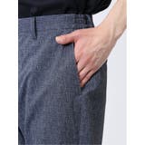 TechDenim スリムフィット ノータックパンツ 紺(セットアップ可能) | TAKA-Q MEN | 詳細画像9