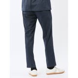 ストレッチポンチ スリムフィット ノータックスラックス 紺(セットアップ可能) | TAKA-Q MEN | 詳細画像3 