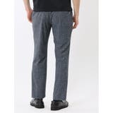 TechCool スリムフィット ノータック パンツ 青(セットアップ可能) | TAKA-Q MEN | 詳細画像3 