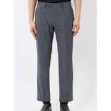 TechCool スリムフィット ノータック パンツ 青(セットアップ可能) | TAKA-Q MEN | 詳細画像6 