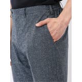 TechCool スリムフィット ノータック パンツ 青(セットアップ可能) | TAKA-Q MEN | 詳細画像9 