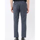 TechCool スリムフィット ノータック パンツ 紺(セットアップ可能) | TAKA-Q MEN | 詳細画像8