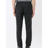 TechCool スリムフィット ノータック パンツ 黒(セットアップ可能) | TAKA-Q MEN | 詳細画像8