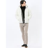 カットジャガード フード脱着 中綿ブルゾン | TAKA-Q MEN | 詳細画像5 