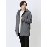 06グレー | ニットメルトン スタンドフードコート | TAKA-Q MEN