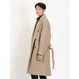 メルトン オーバーサイズ ラップコート | TAKA-Q MEN | 詳細画像2