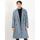73サックス | メルトン オーバーサイズ ラップコート | TAKA-Q MEN