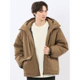 33ベージュ | ALL WEATHER TEX フーデット 中綿ブルゾン | TAKA-Q MEN