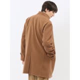 ストレッチメルトン スタンドカラーコート | TAKA-Q MEN | 詳細画像15