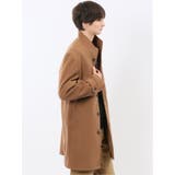 ストレッチメルトン スタンドカラーコート | TAKA-Q MEN | 詳細画像16