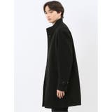 ストレッチメルトン スタンドカラーコート | TAKA-Q MEN | 詳細画像2