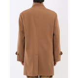 ストレッチメルトン スタンドカラーコート | TAKA-Q MEN | 詳細画像20