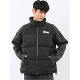 05黒 | FIRSTDOWN USA 撥水防風 リバーシブル ダウンベスト | TAKA-Q MEN