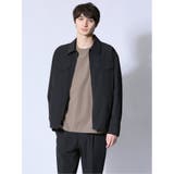 05黒 | circle motion NPU フルジップ ブルゾン(セットアップ可能) | TAKA-Q MEN