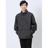 05黒 | ALL WEATHER TEX ツイル裏メッシュ スタンドブルゾン | TAKA-Q MEN