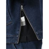 ストレッチ デニム ブルゾン(セットアップ可能) | TAKA-Q MEN | 詳細画像12 