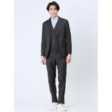 クロスストレッチ スリムフィット ジレベスト デニム風(セットアップ可能) | TAKA-Q MEN | 詳細画像11