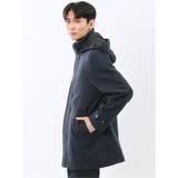 ストレッチメルトン フード脱着 コート | TAKA-Q MEN | 詳細画像16