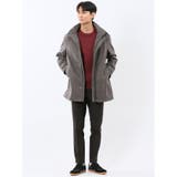 ストレッチメルトン フード脱着 コート | TAKA-Q MEN | 詳細画像5