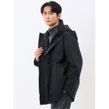 3WAY フード脱着 ライナー付きコート へリンボン | TAKA-Q MEN | 詳細画像17