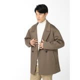 オーバーサイズ ニット ダブルブレスト ハーフコート | TAKA-Q MEN | 詳細画像16