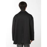オーバーサイズ ニット ダブルブレスト ハーフコート | TAKA-Q MEN | 詳細画像3